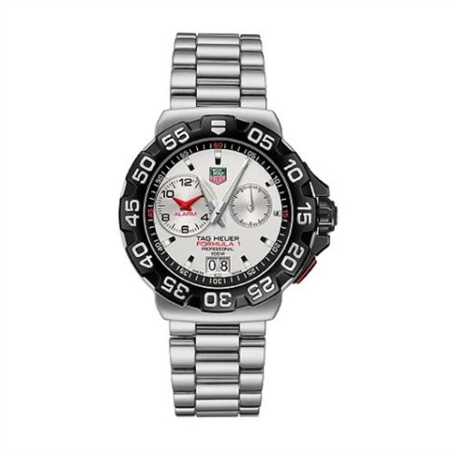 TAG Heuer Formula 1 Quartz Alarm 41 Stainless Steel / Silver / Bracelet